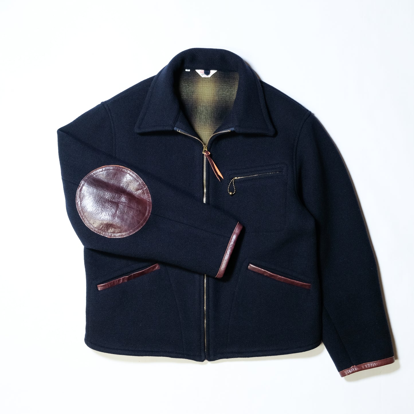 G&F Co._MELTON COSSACK JACKET_Spiral別注Navy