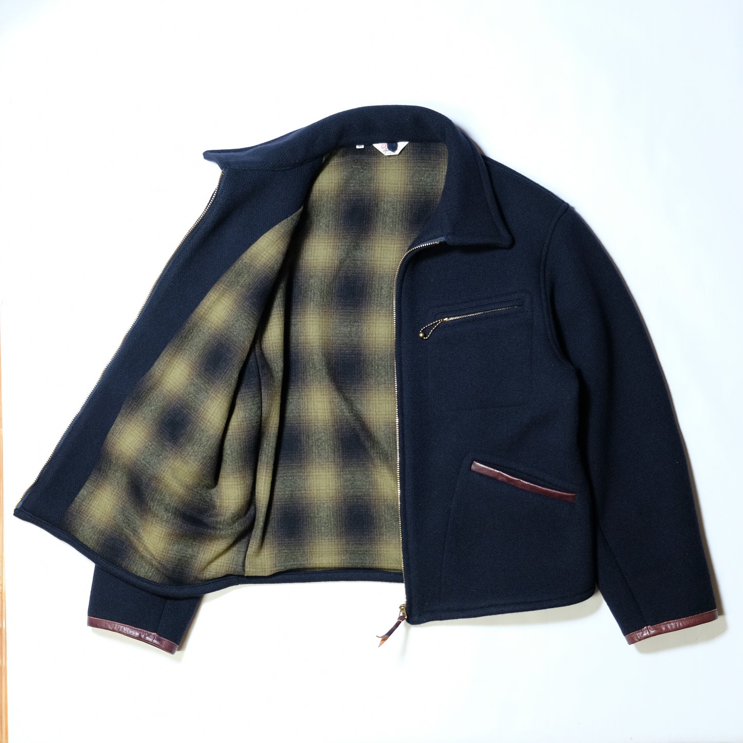 G&F Co._MELTON COSSACK JACKET_Spiral別注Navy