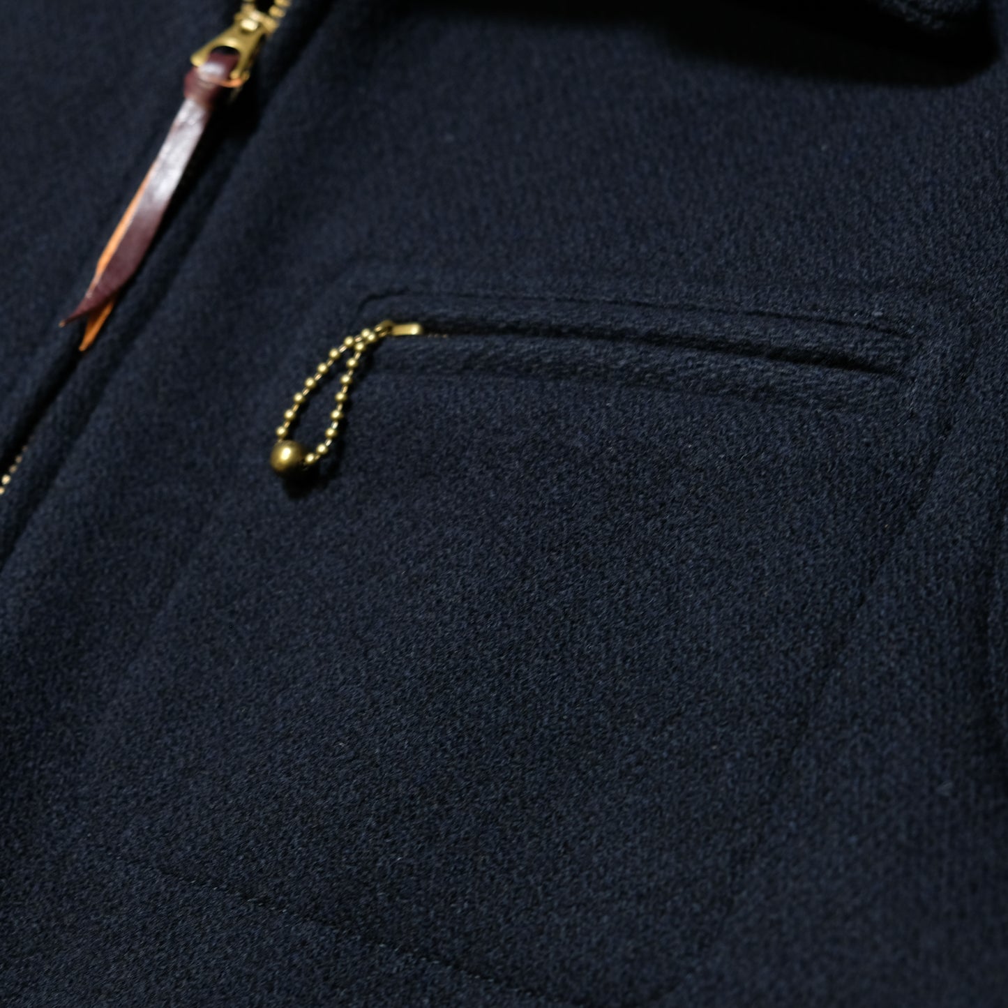 G&F Co._MELTON COSSACK JACKET_Spiral別注Navy