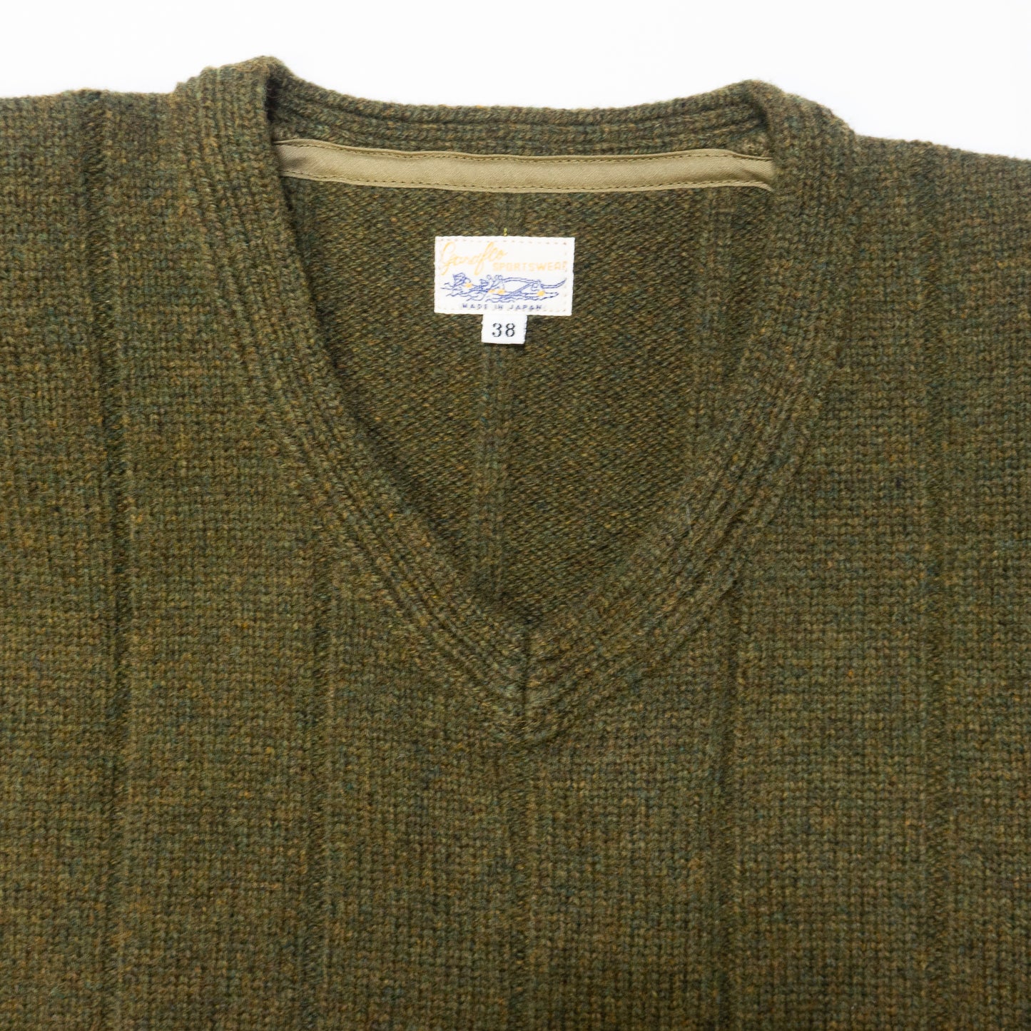 G&F Co._DROP NEEDLE KNIT_OLIVE