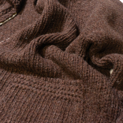 G&F Co._KNIT JACKET_BROWN