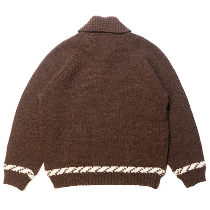 G&F Co._KNIT JACKET_BROWN