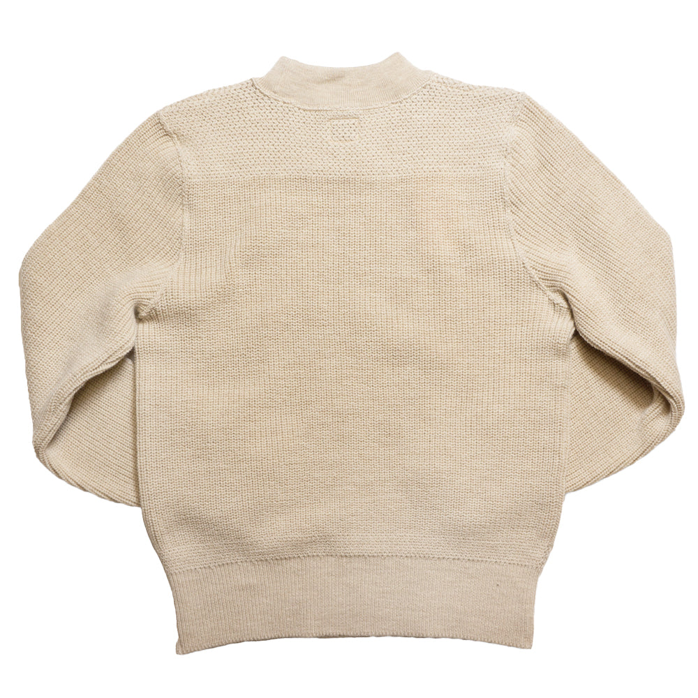 G&F Co._RED CROSS MOCK-NECK SWEATER_BEIGE