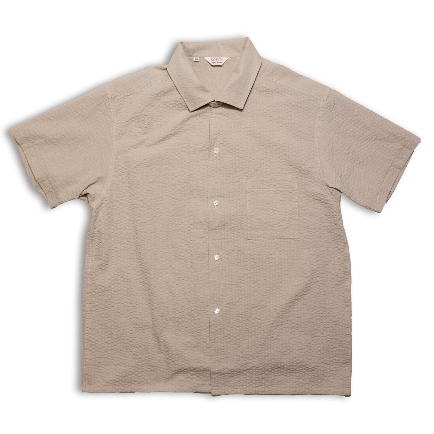 G&F Co._SEERSUCKER SHIRT_BEIGE