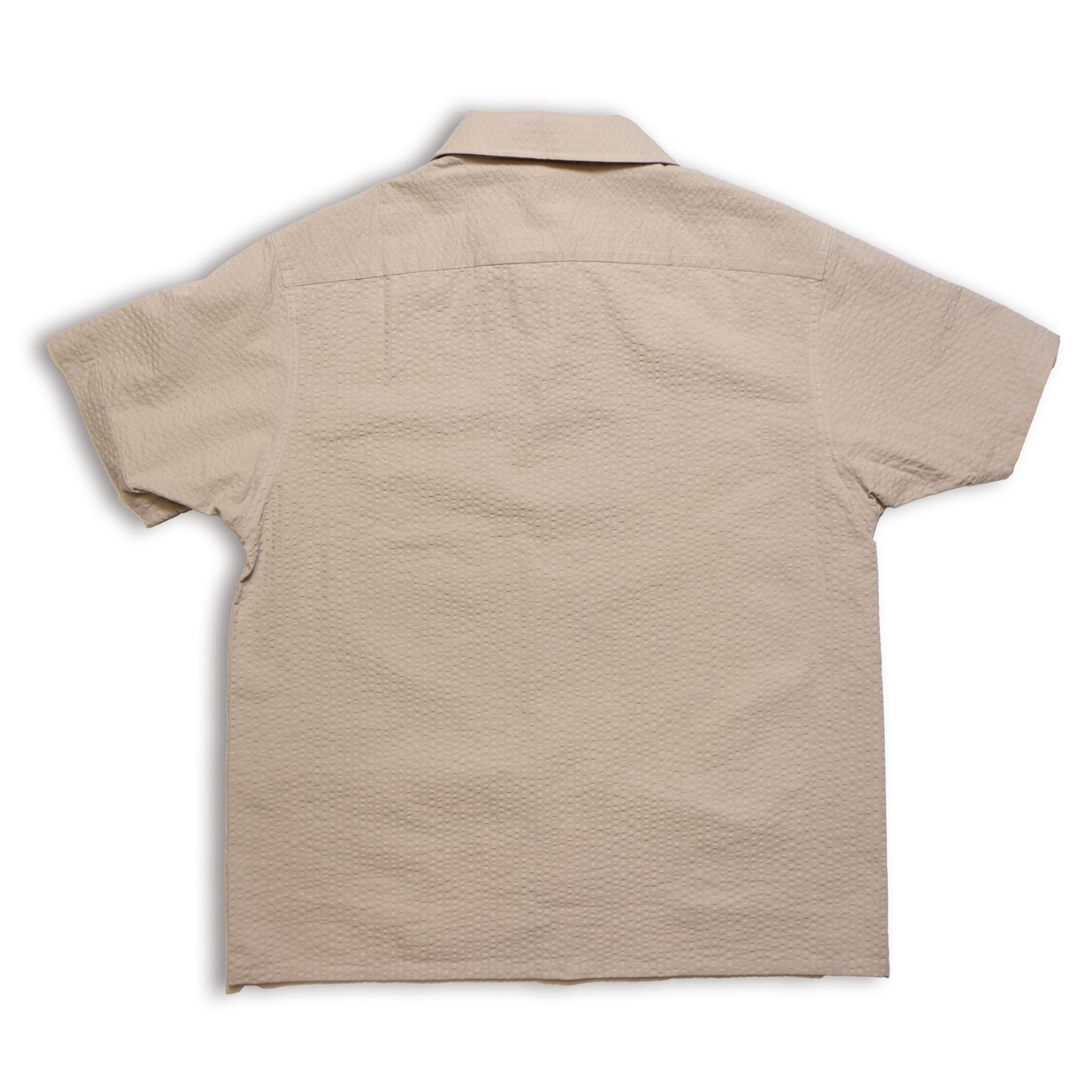 G&amp;F Co._SEERSUCKER-HEMD_BEIGE