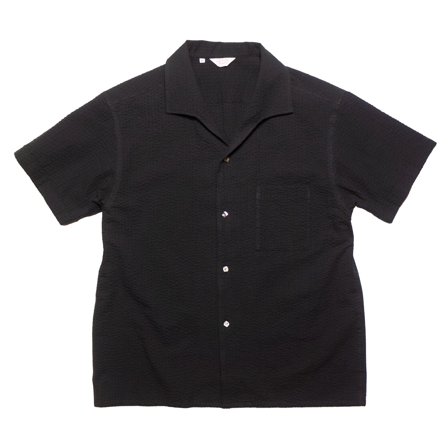 G&F Co._SEERSUCKER SHIRT_BLACK