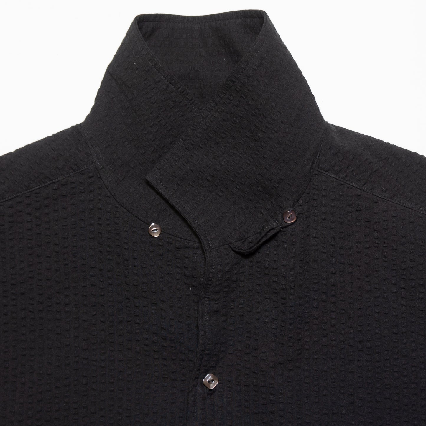 G&amp;F Co._SEERSUCKER SHIRT_BLACK