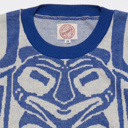 G&F Co._TOTEM POLE_IVORY×BLUE