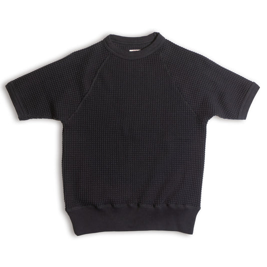 G&amp;F Co._BONE WAFFLE TEE_INK SCHWARZ