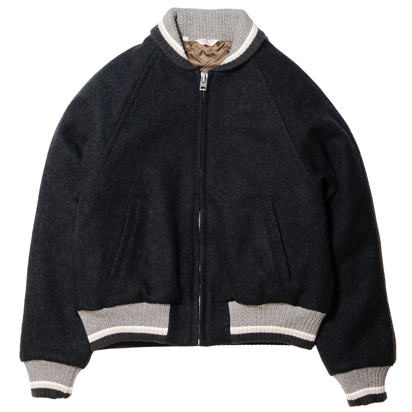 G&F Co._CLUB JACKET_INK BLACK