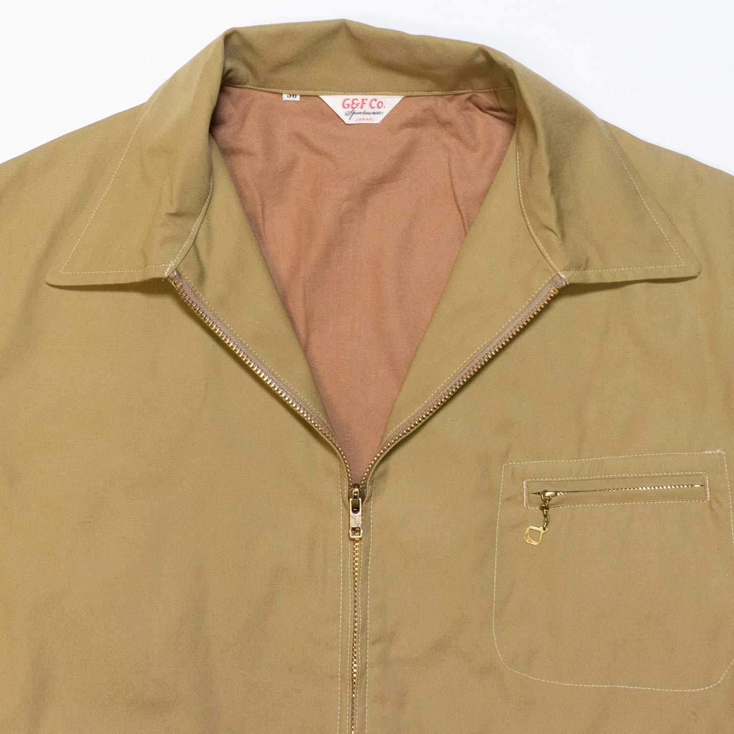 G&F Co._WORK JACKET_KHAKI