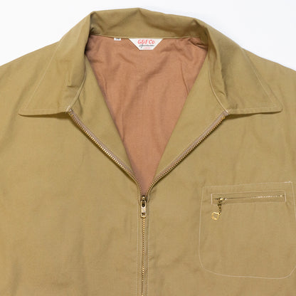 G&F Co._WORK JACKET_KHAKI