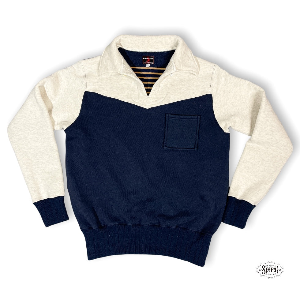 GARDENER_One-up sweat shirt_Navy