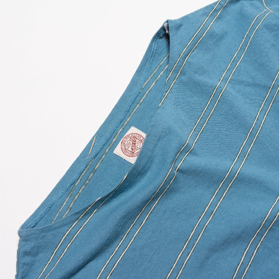 G&amp;F Co._BASQUE SHIRT_LIGHT BLUE × WHITE