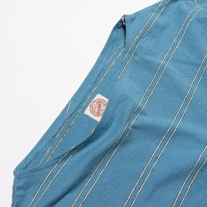 G&F Co._BASQUE SHIRT_LIGHT BLUE × WHITE