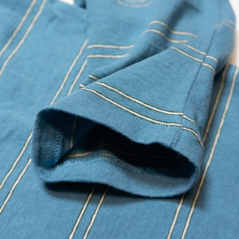 G&amp;F Co._BASQUE SHIRT_LIGHT BLUE × WHITE