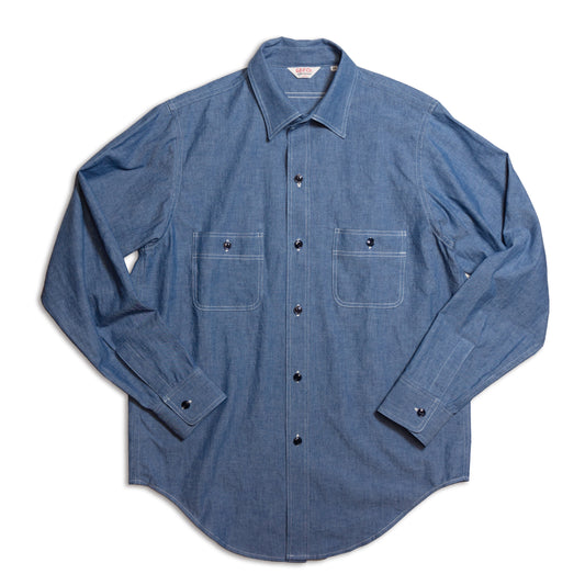 G＆F Co._CHAMBRAY L/S SHIRT