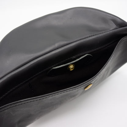 INCEPTION_Chromexcel Leather_FANNY PACK_BLACK