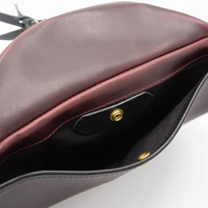 INCEPTION_Chromexcel Leather_FANNY PACK_BURGUNDY