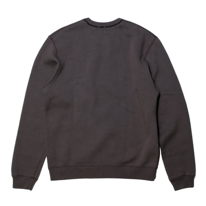 LOOP＆WEFT_LCS 1004_SINKER SUPER FLUFFY KNIT CREWNECK SWEATSHIRT_C.BLACK