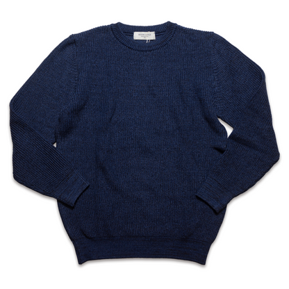 MOON CASTLE COTTON HEAVY WEIGHT CREW NECK Vintage Navy 