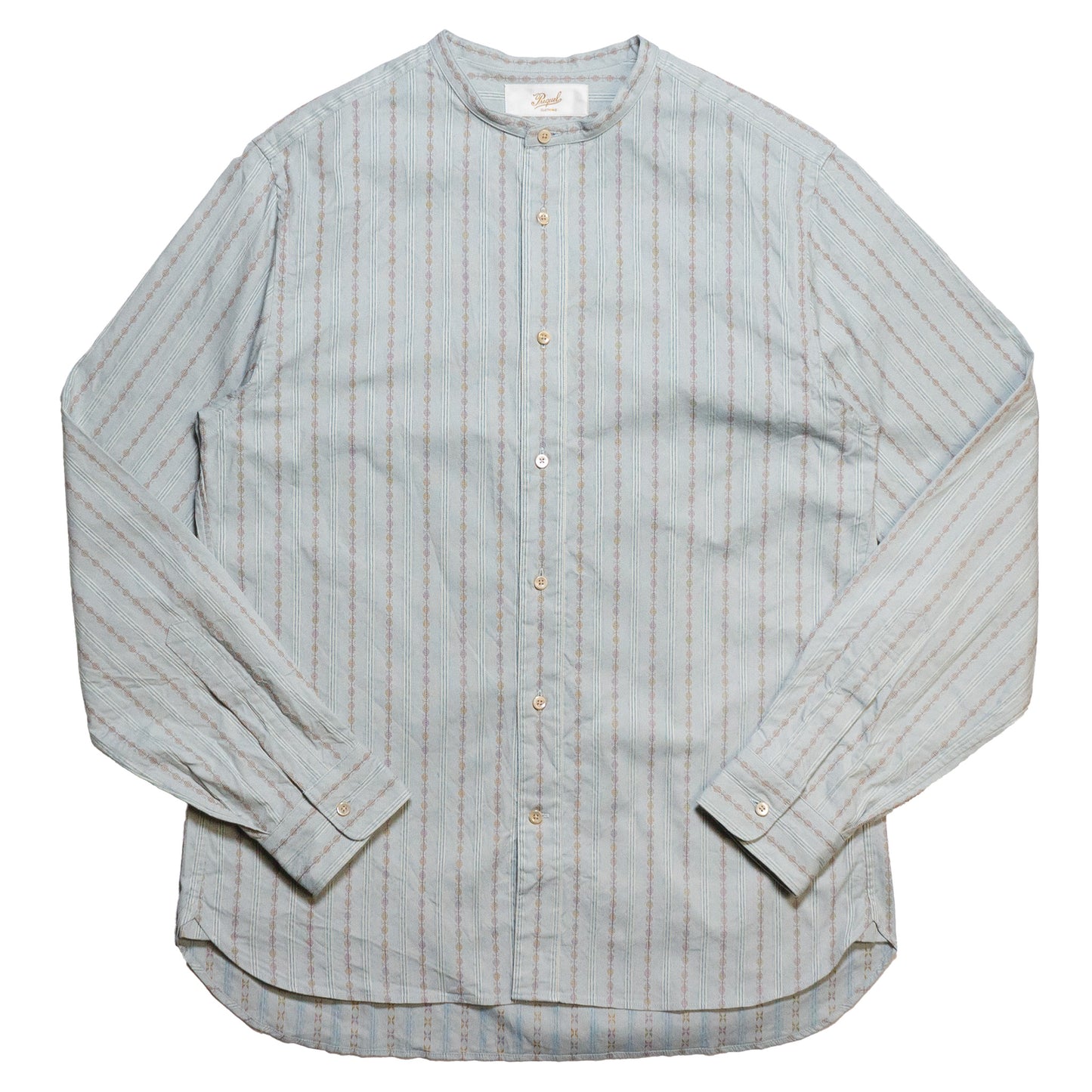 PREQUEL_S1001 Stand-up Collar Shirt_スタンドカラーシャツ