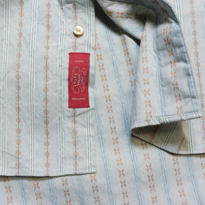 PREQUEL_S1001 Stand-up Collar Shirt_スタンドカラーシャツ