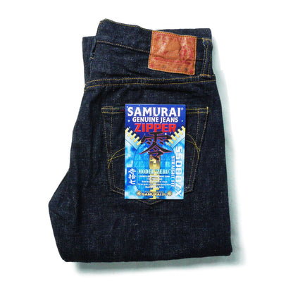 SAMURAIJEANS_S5000ZX_Zero 17oz zipper model