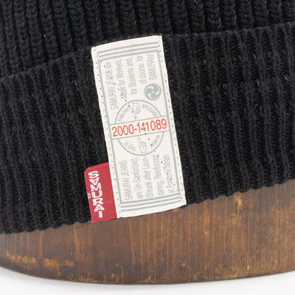 SAMURAIJEANS_SJ501NC_Watch Knit Cap_Black