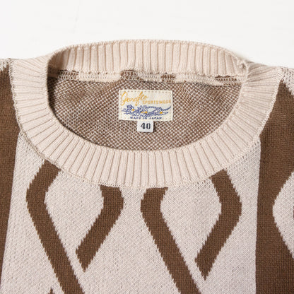 G&F Co._JACQUARD COTTON KNIT_OFF WHITE