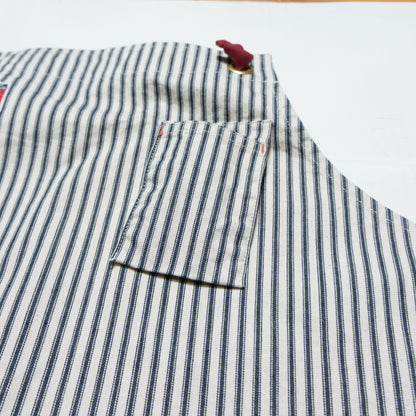 TCB Jeans_WORK APRON_White Stripe