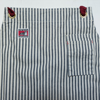 TCB Jeans_WORK APRON_White Stripe