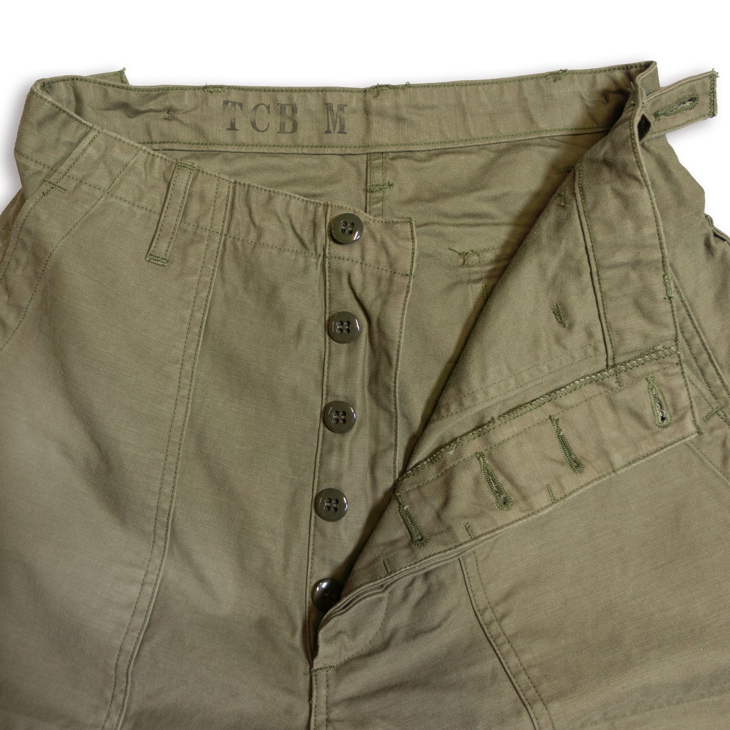 TCB Jeans_TCB 50's BAKER PT OLIVE