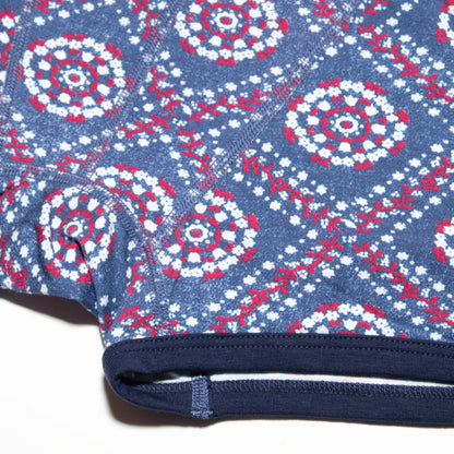 UES_All-over print boxer shorts_Denim flower