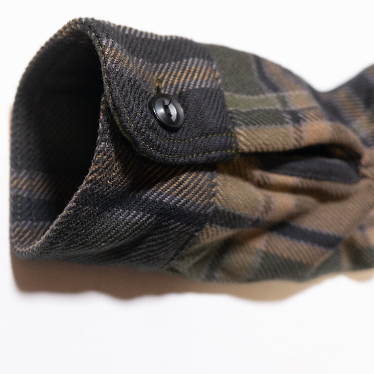 UES_502451_19_Extra Heavy Flannel Shirt Olive