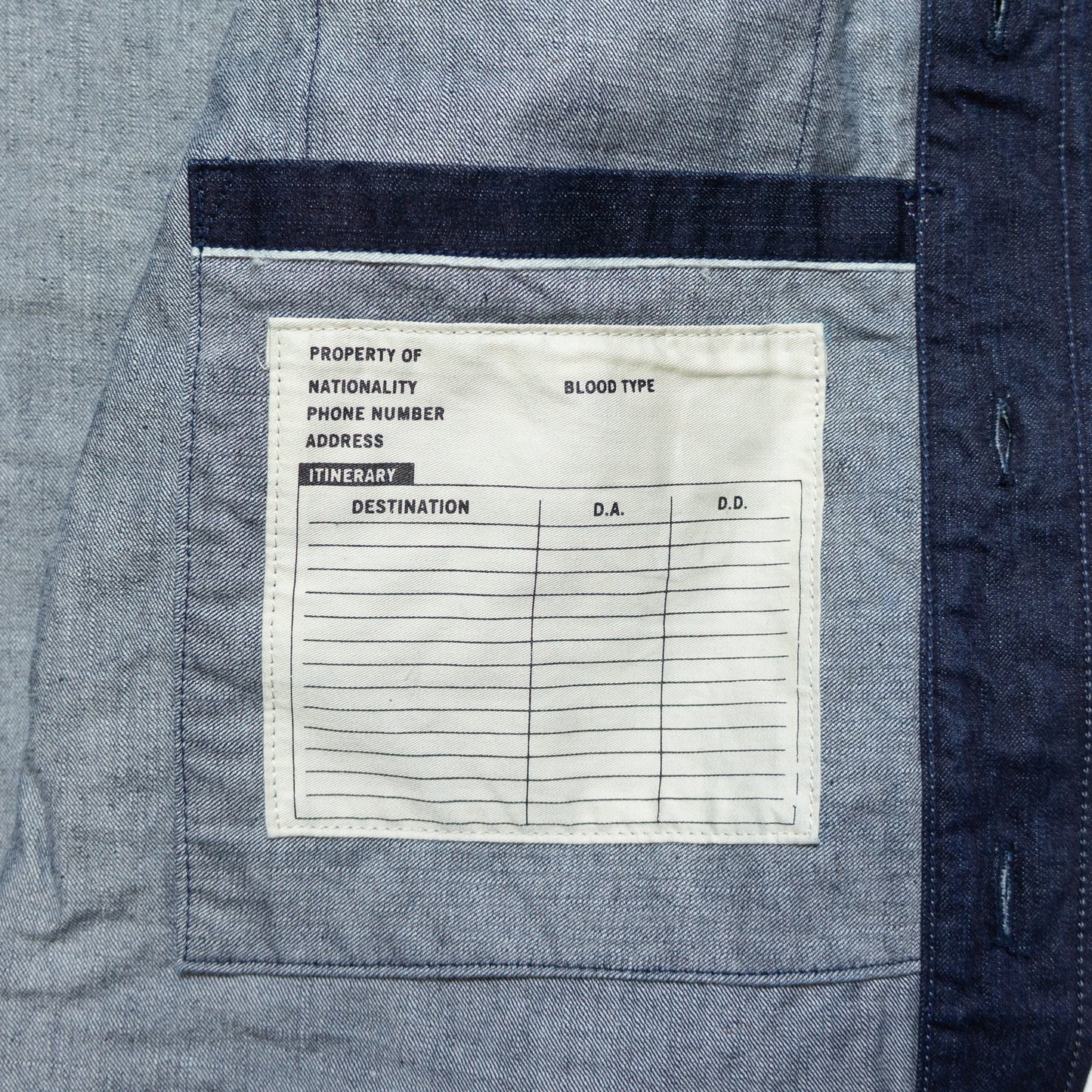 UES_TRAVELING SHIRT_DENIM