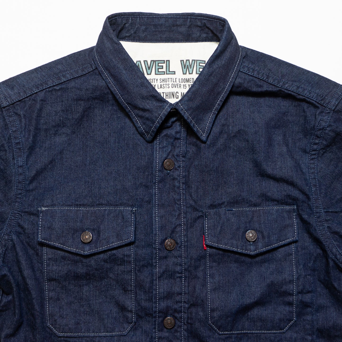 UES_TRAVELING SHIRT_DENIM