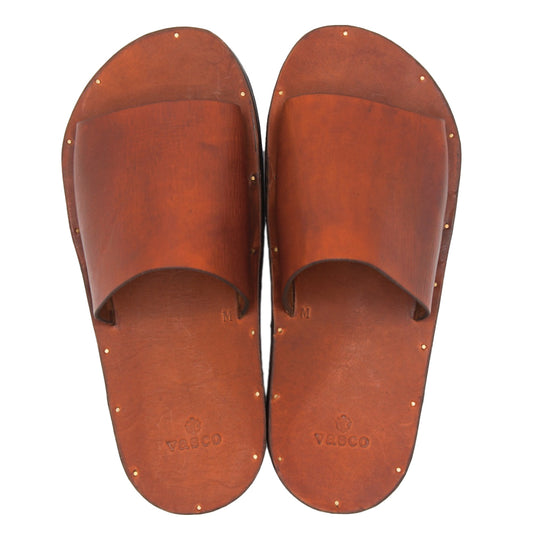 VASCO_LEATHER TORAVEL SANDAL_CAMEL