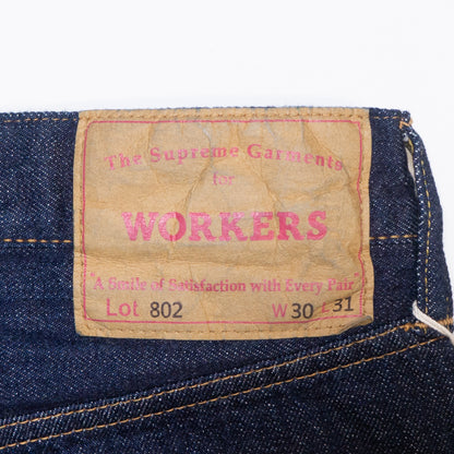 WORKERS_Lot 802 Slim Tapered Jeans