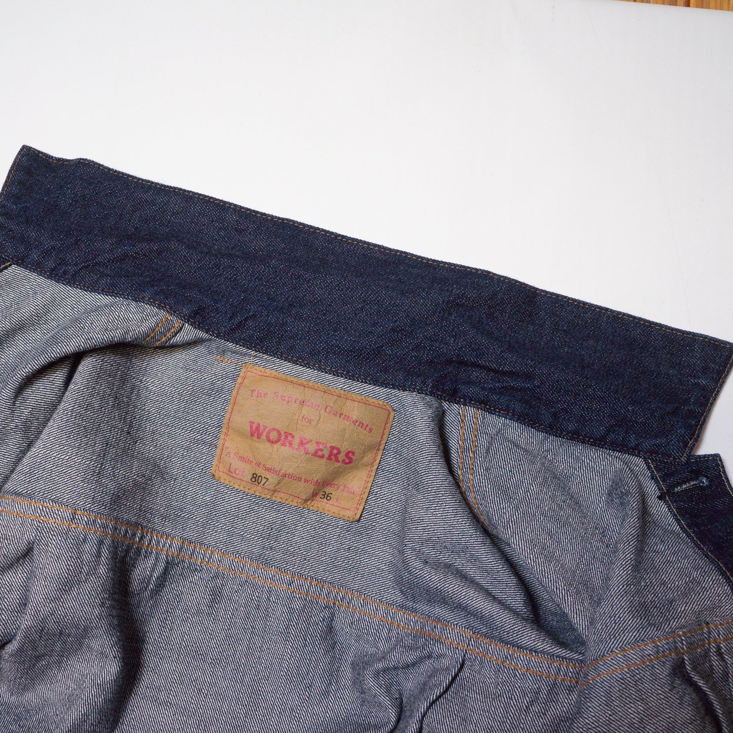 WORKERS_Lot 807_Denim Jacket