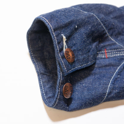 WORKERS_CAT DAY Coverall_9.5 oz Indigo Denim