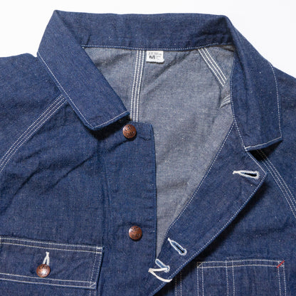 WORKERS_CAT DAY Coverall_9.5 oz Indigo Denim