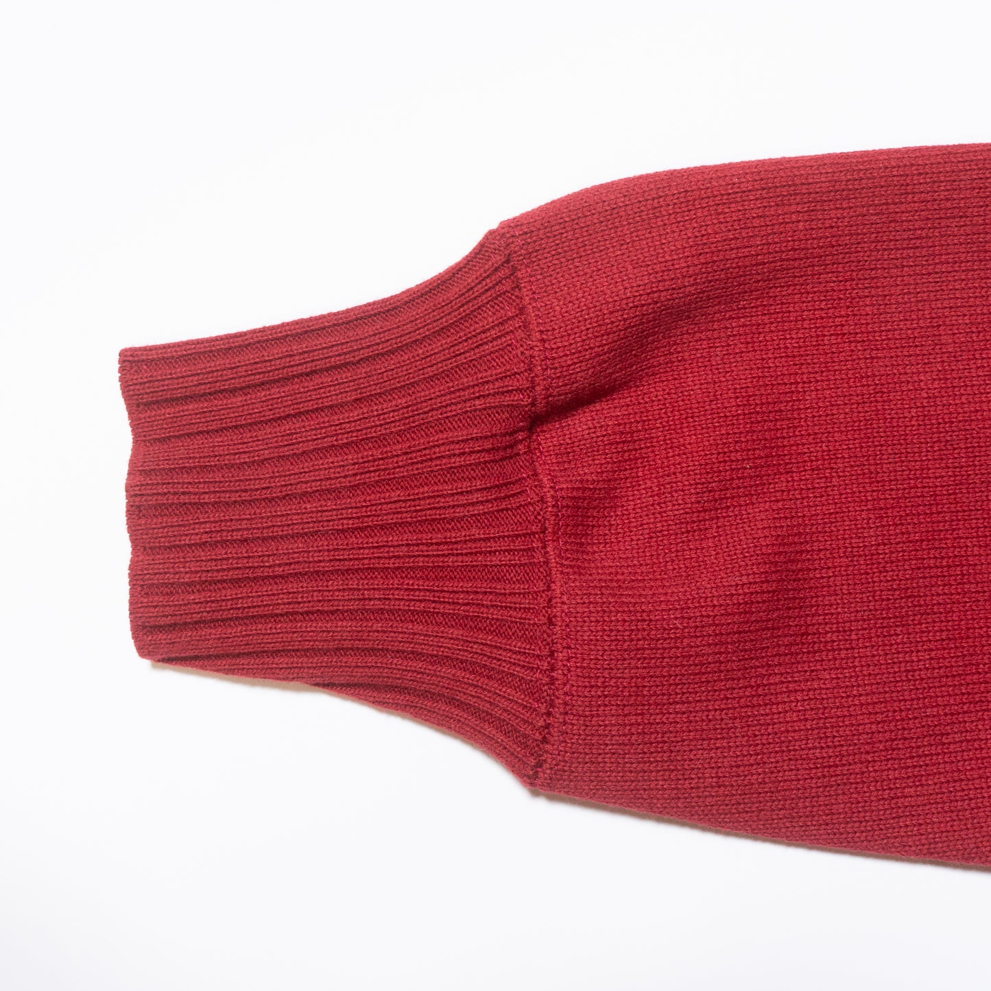 WORKERS_Cotton Raglan Sweater_Burgundy