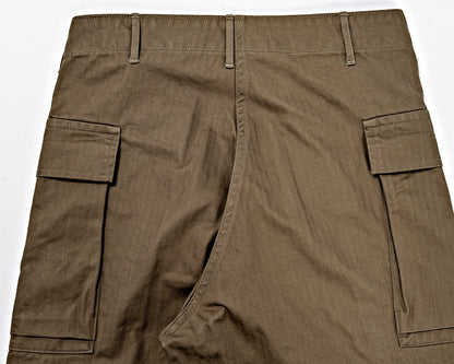 WORKERS_TROUSERS AKA"M43"_BROWN HERRINGBONE