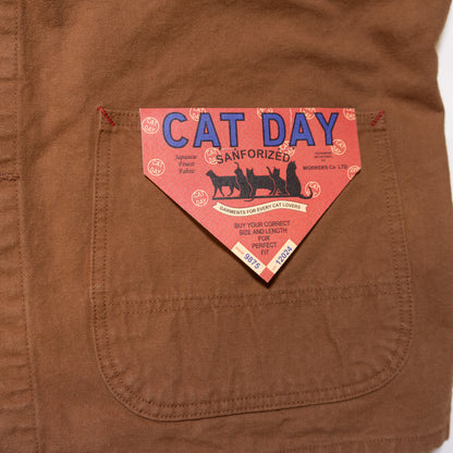 WORKERS_CAT DAY Coverall_Brown Duck