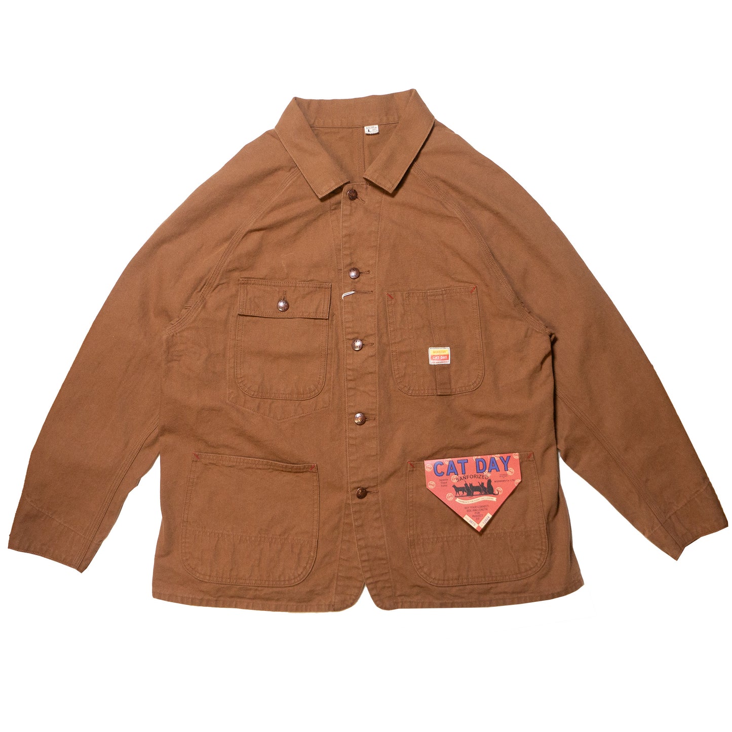 WORKERS_CAT DAY Coverall_Brown Duck