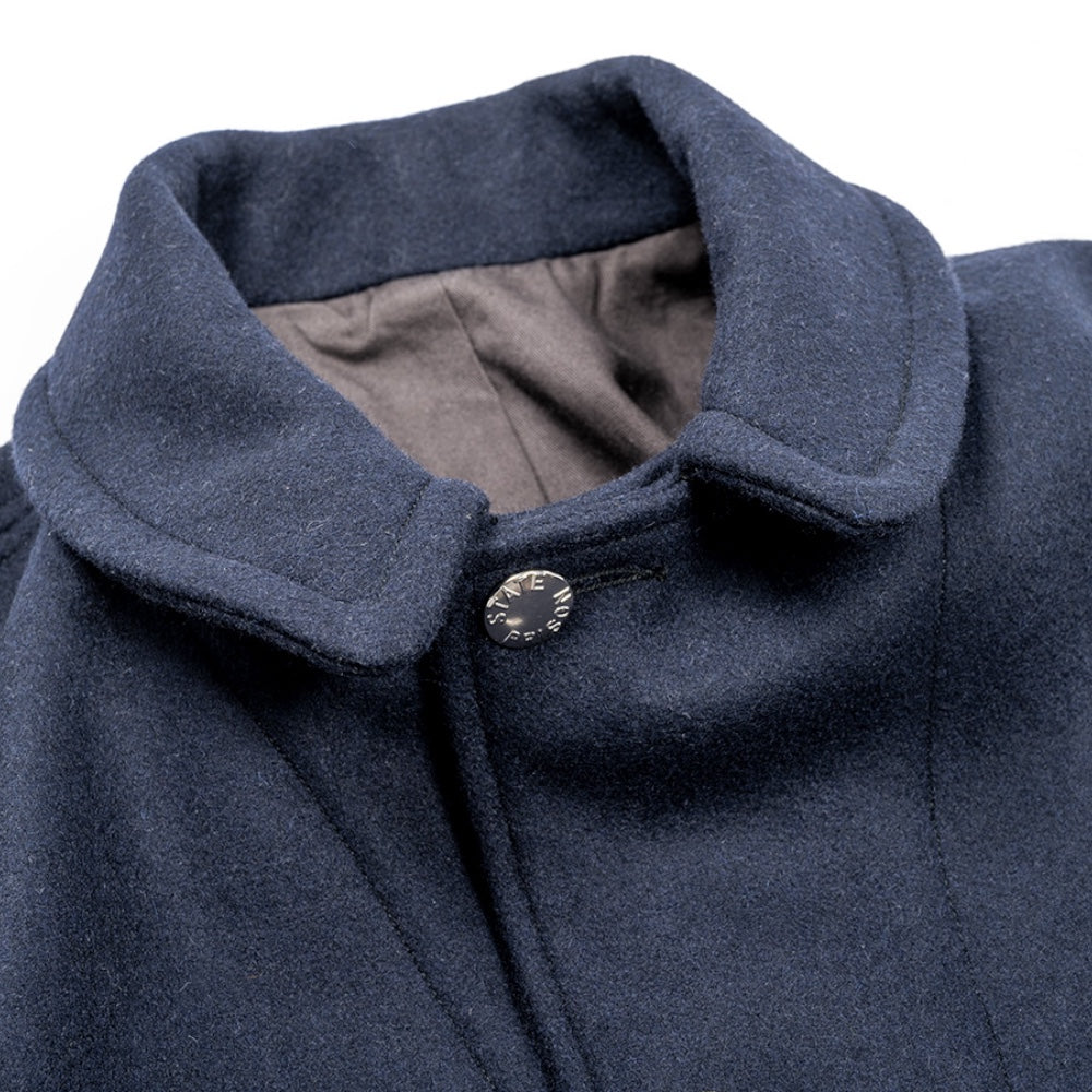 WORKERS_Prisoner Coat_Navy Melton