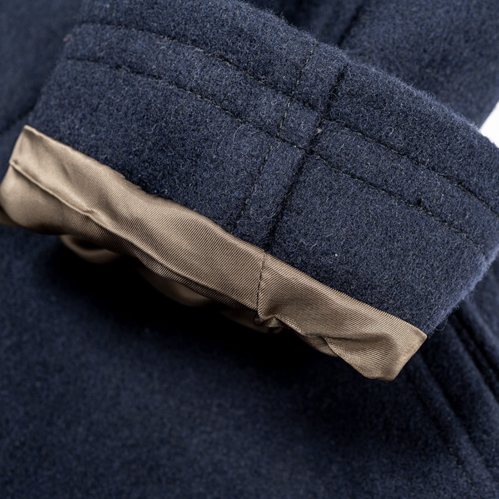 WORKERS_Prisoner Coat_Navy Melton