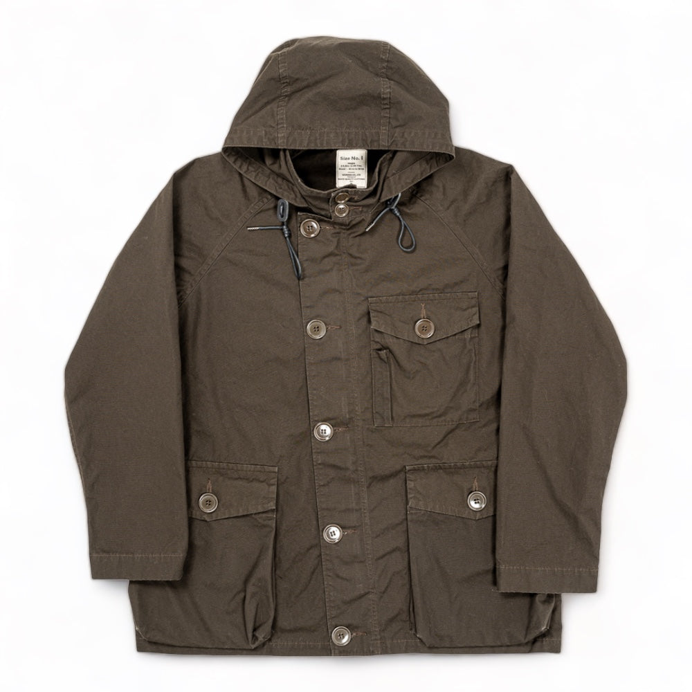 WORKERS_RAF PARKA_Heavy Ventile_Dark Brown