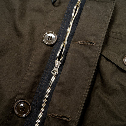 WORKERS_RAF PARKA_Heavy Ventile_Dark Brown